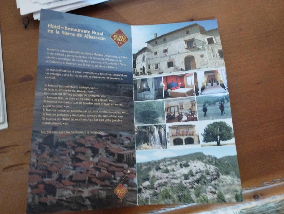 Hotel Rural Abuelo Rullo Terriente ภายนอก รูปภาพ